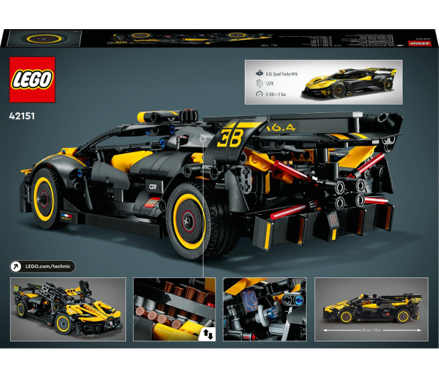 LEGO Technic 42151 Bolid Bugatti - 1090595 - zdjęcie 10